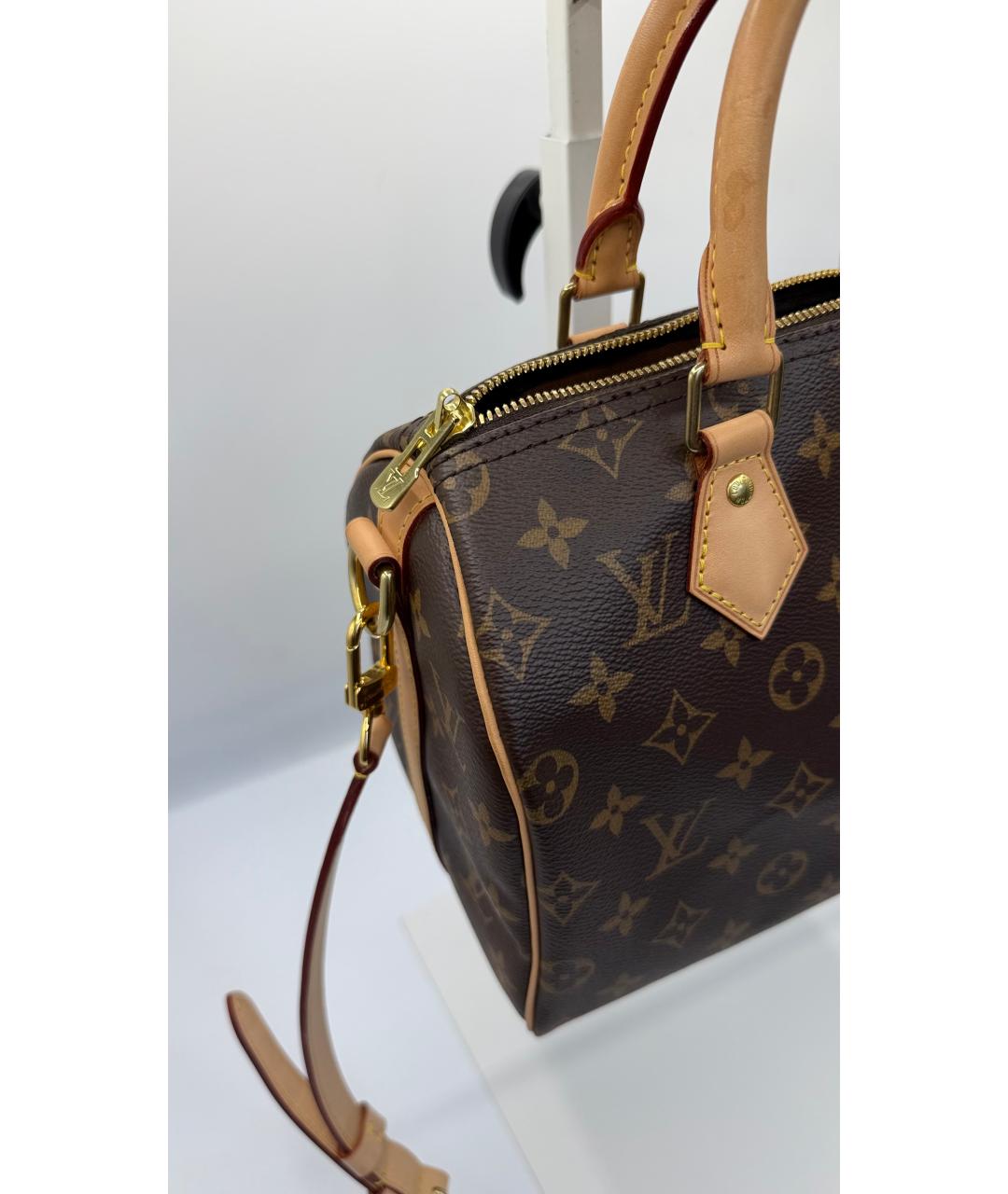LOUIS VUITTON Коричневая канва сумка тоут, фото 8
