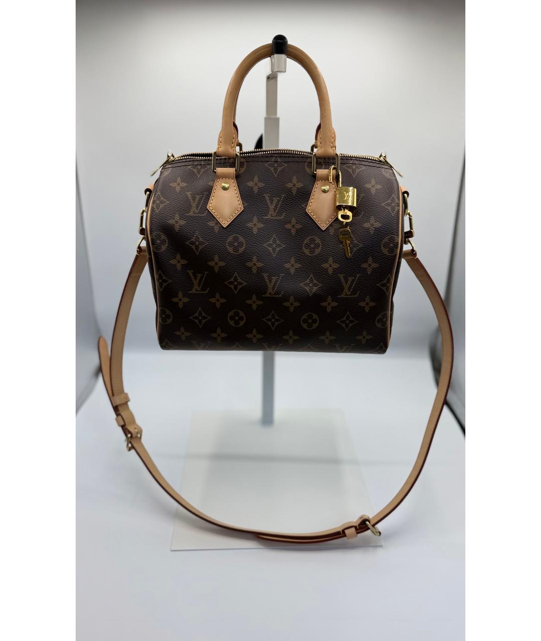 LOUIS VUITTON Коричневая канва сумка тоут, фото 10