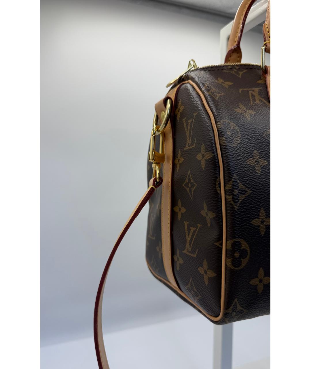 LOUIS VUITTON Коричневая канва сумка тоут, фото 2