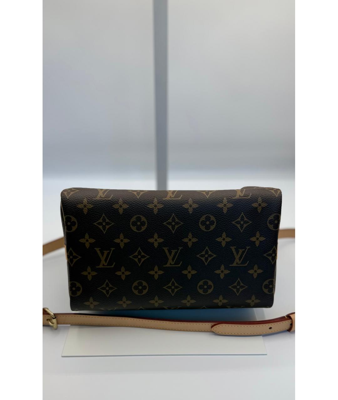 LOUIS VUITTON Коричневая канва сумка тоут, фото 5