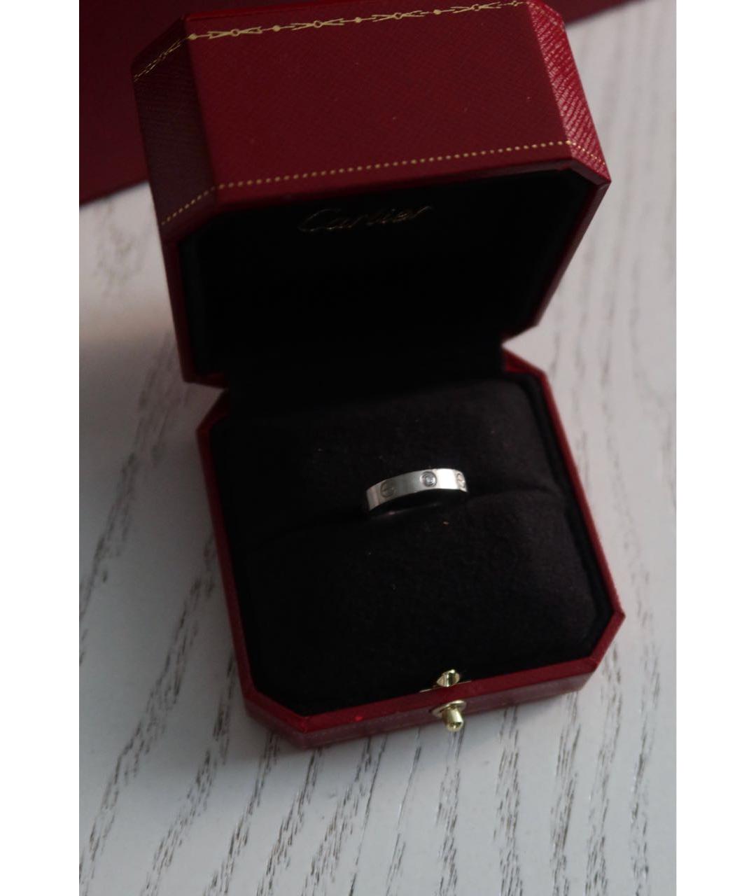 CARTIER Белое кольцо из белого золота, фото 6