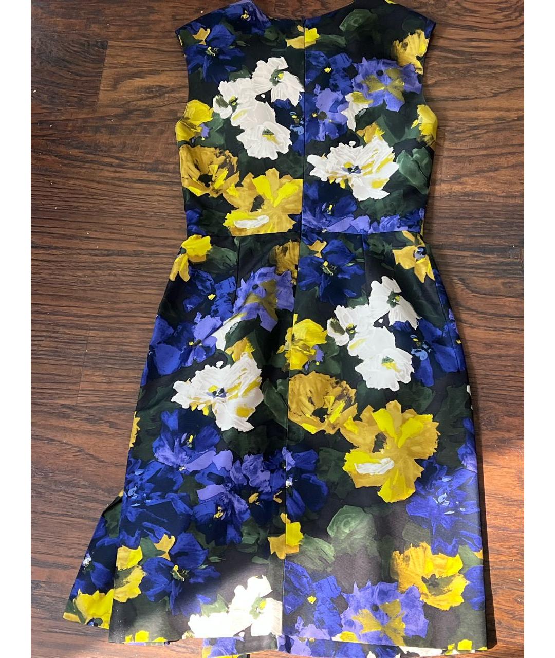 OSCAR DE LA RENTA Синее платье, фото 2