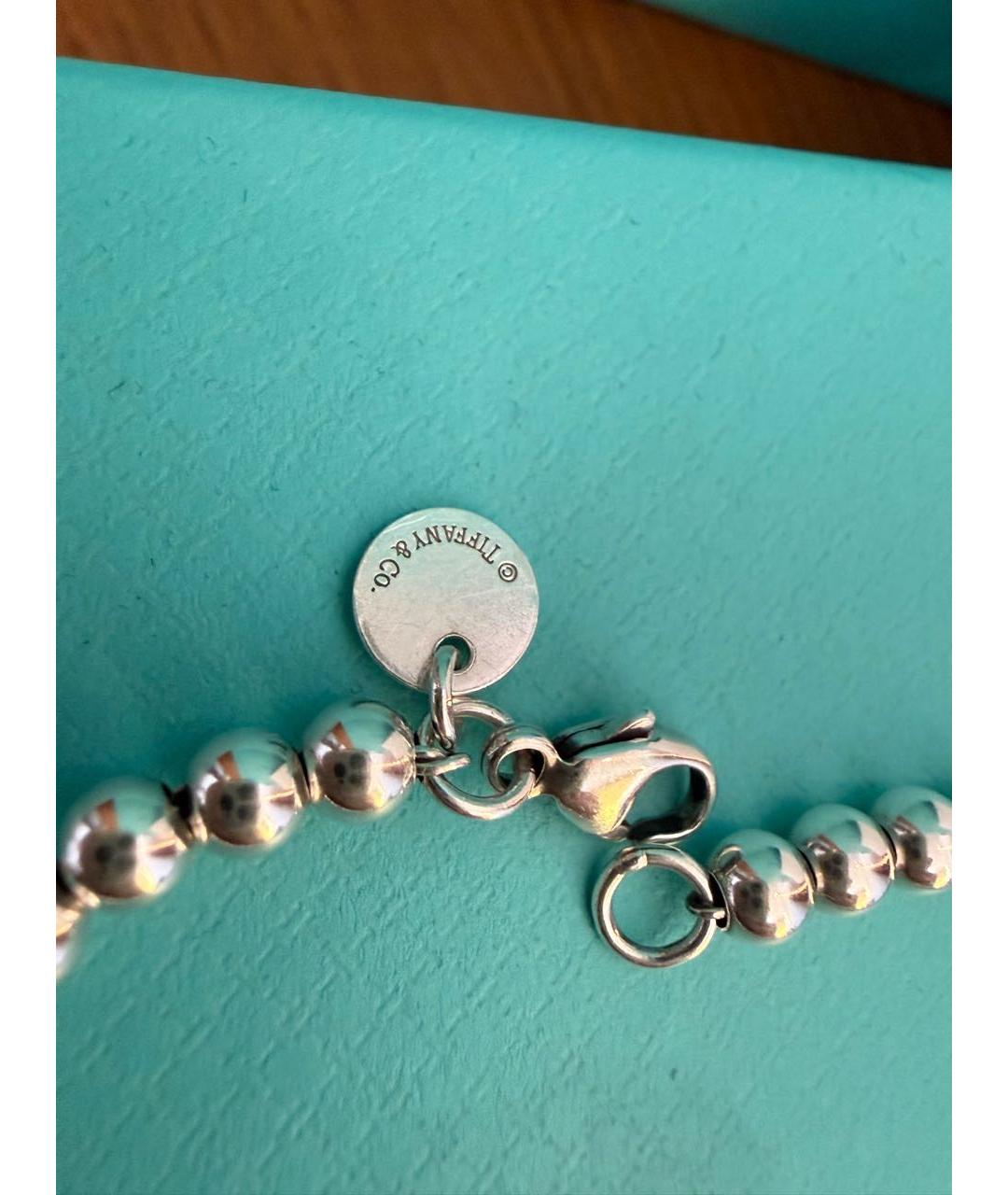 TIFFANY&CO Бирюзовый серебряный браслет, фото 4