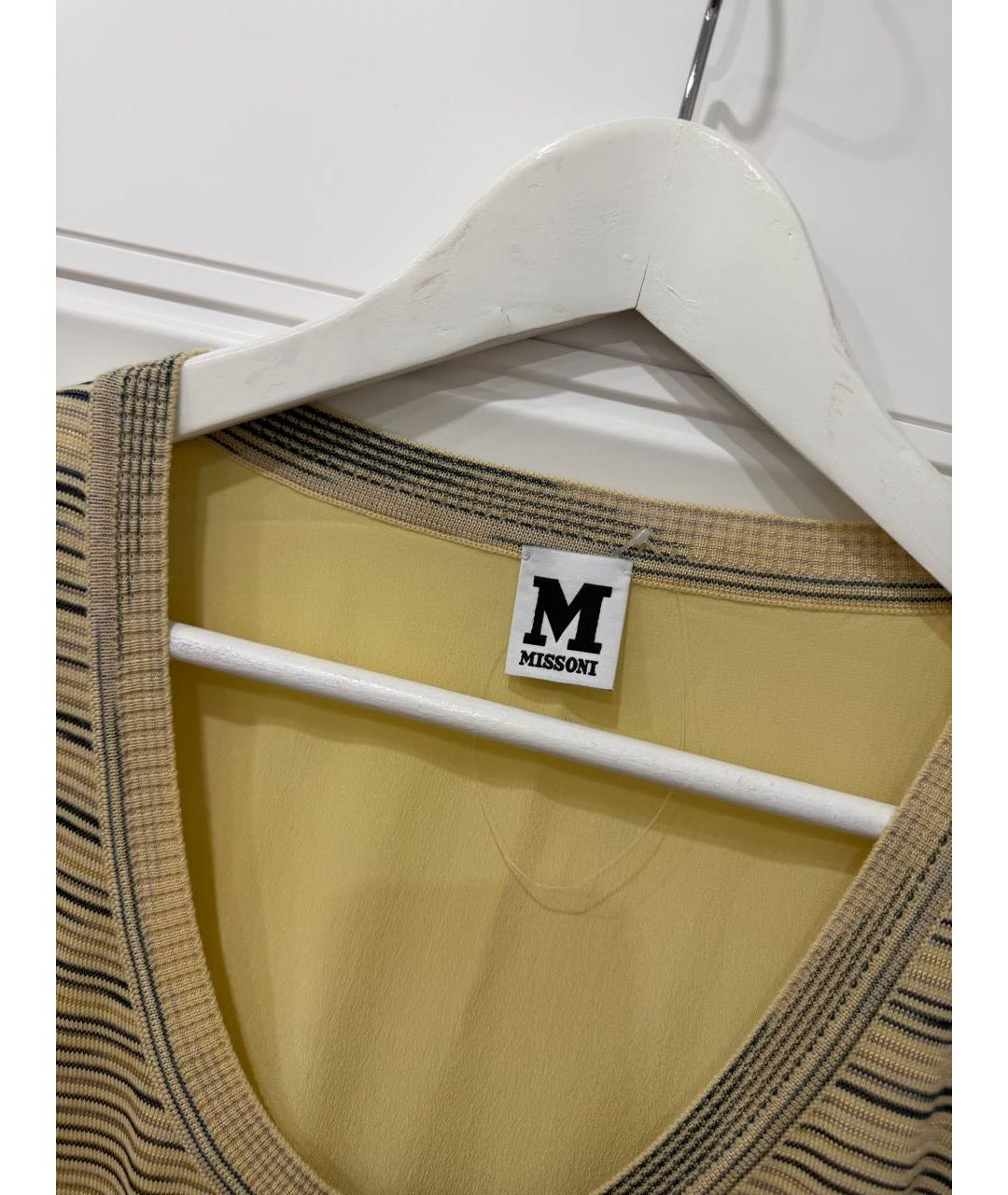 MISSONI Желтая майка, фото 5