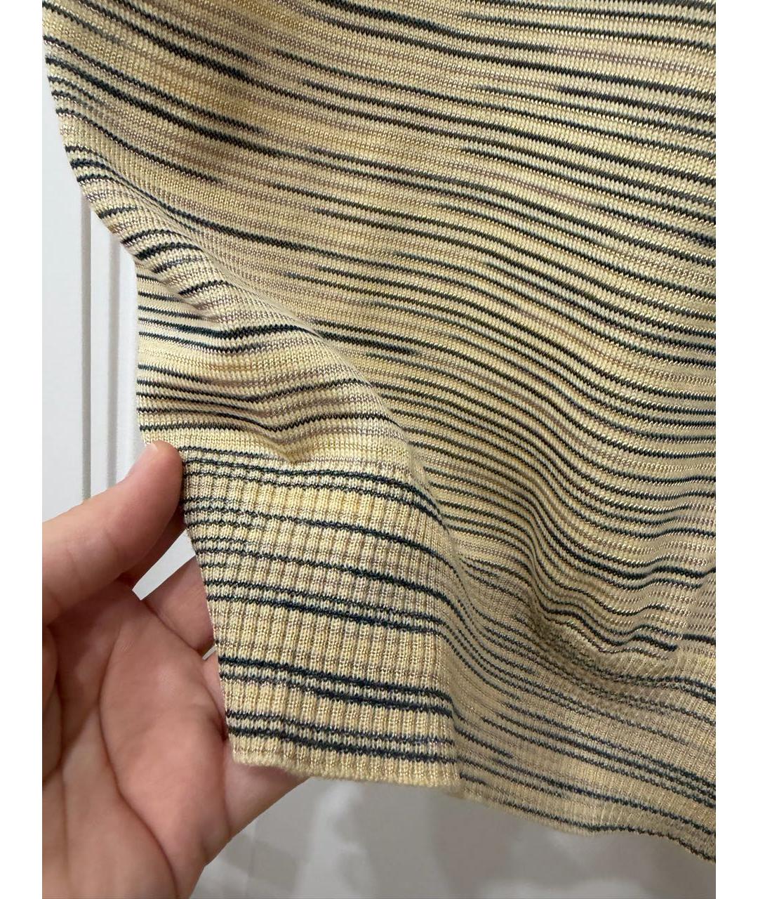 MISSONI Желтая майка, фото 6