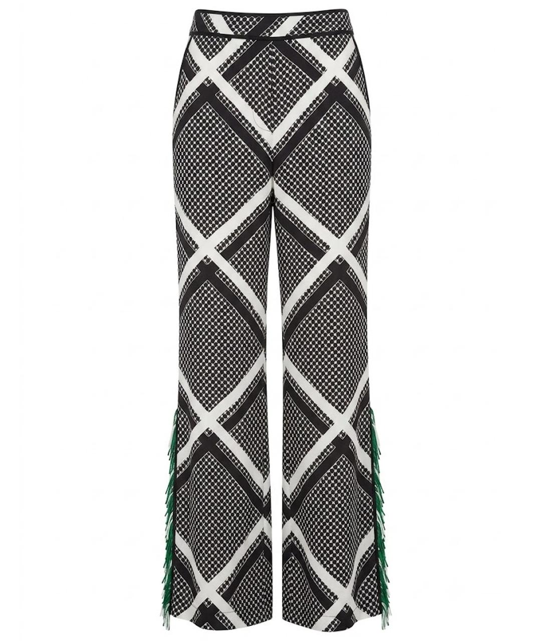 MSGM Мульти шелковые прямые брюки, фото 1
