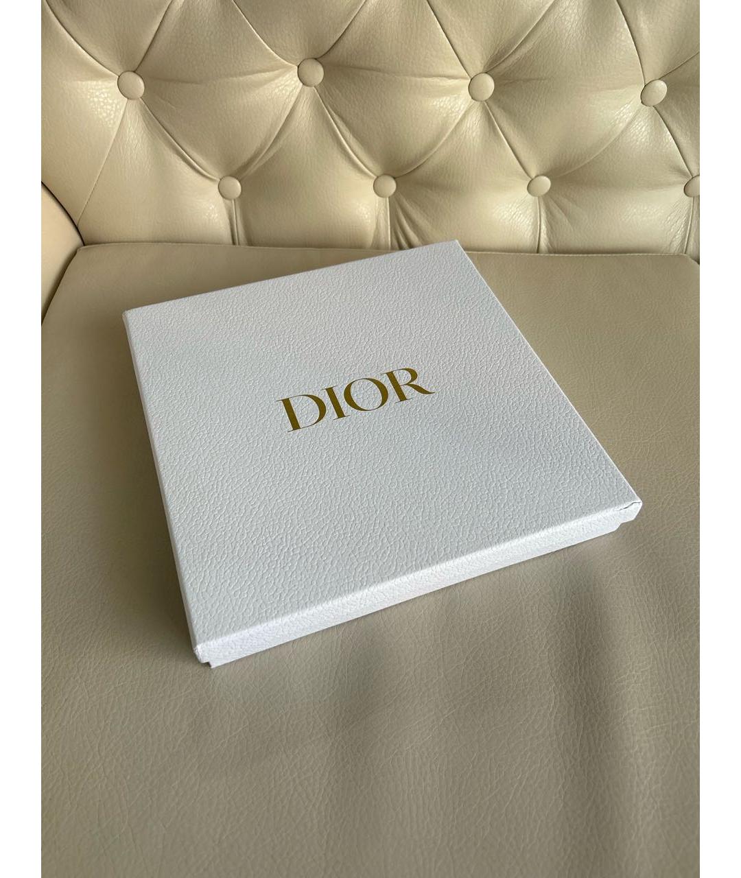 CHRISTIAN DIOR Синий шелковый платок, фото 4