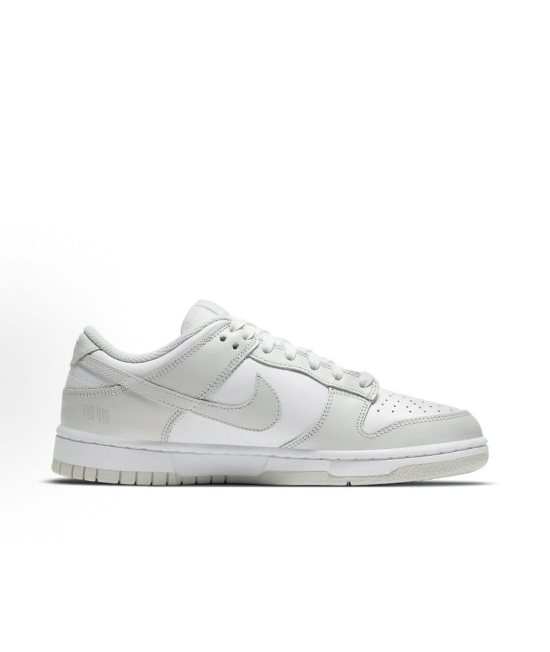 NIKE Серые кожаные кроссовки, фото 2