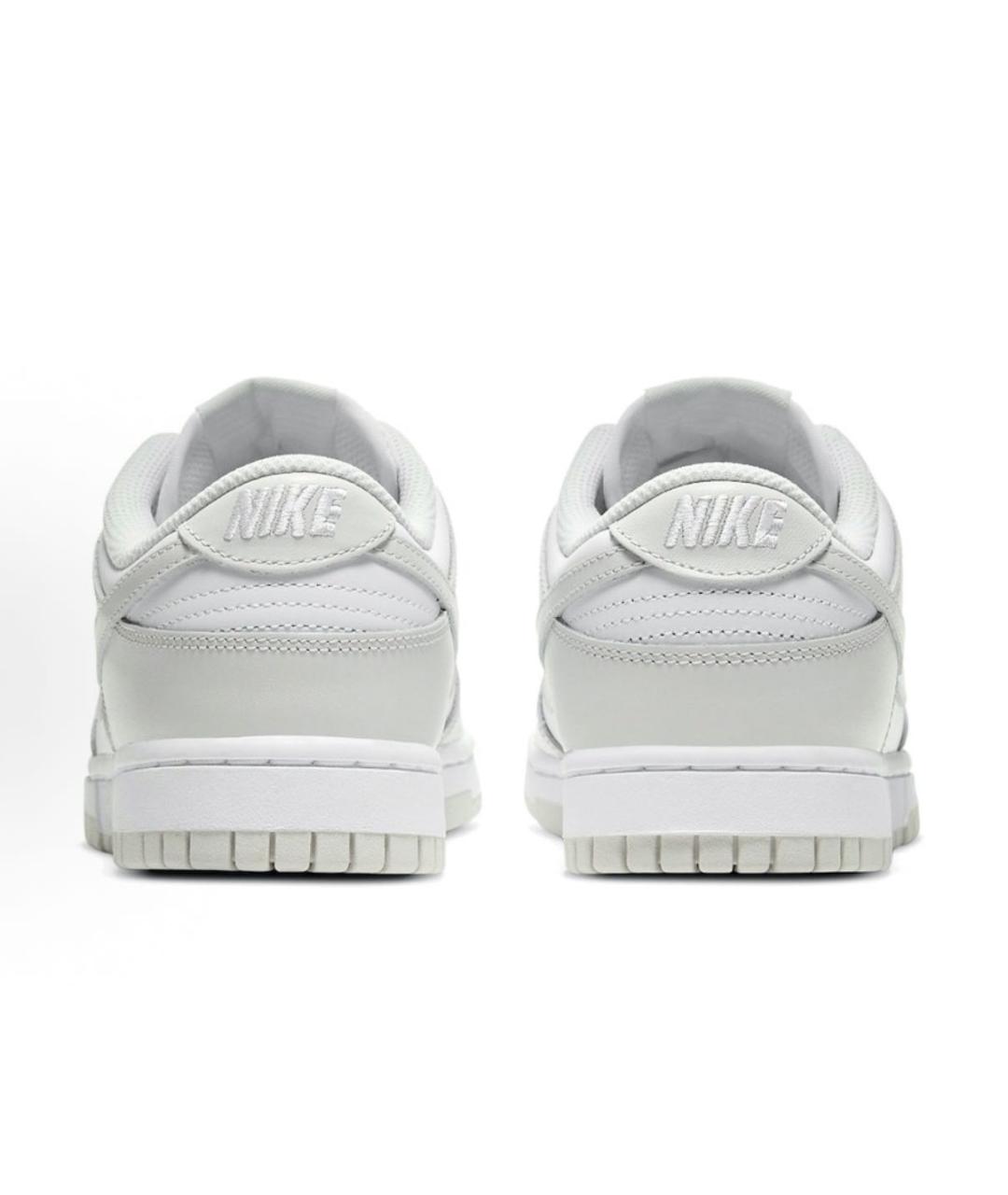 NIKE Серые кожаные кроссовки, фото 5