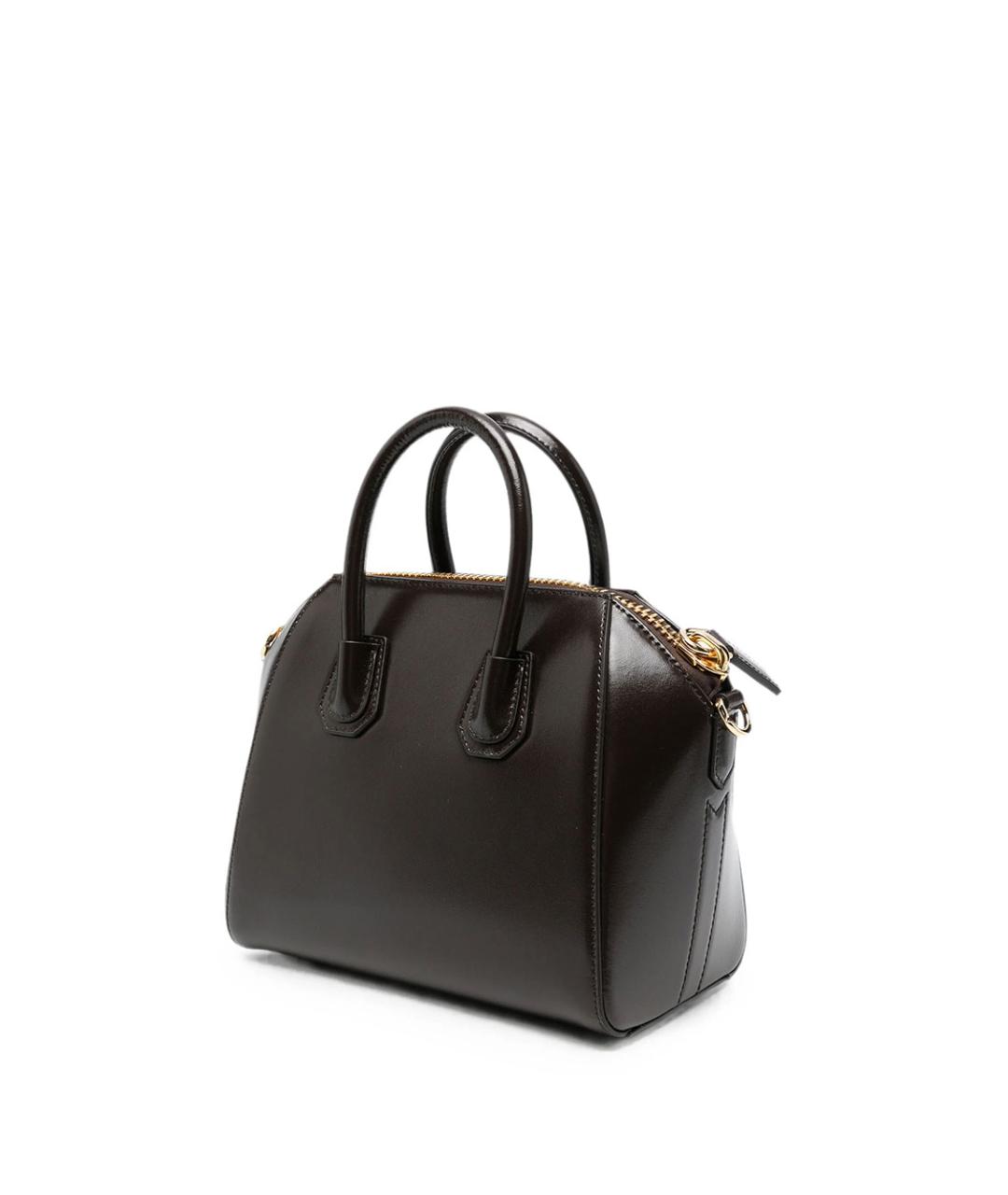 GIVENCHY Коричневая кожаная сумка тоут, фото 4