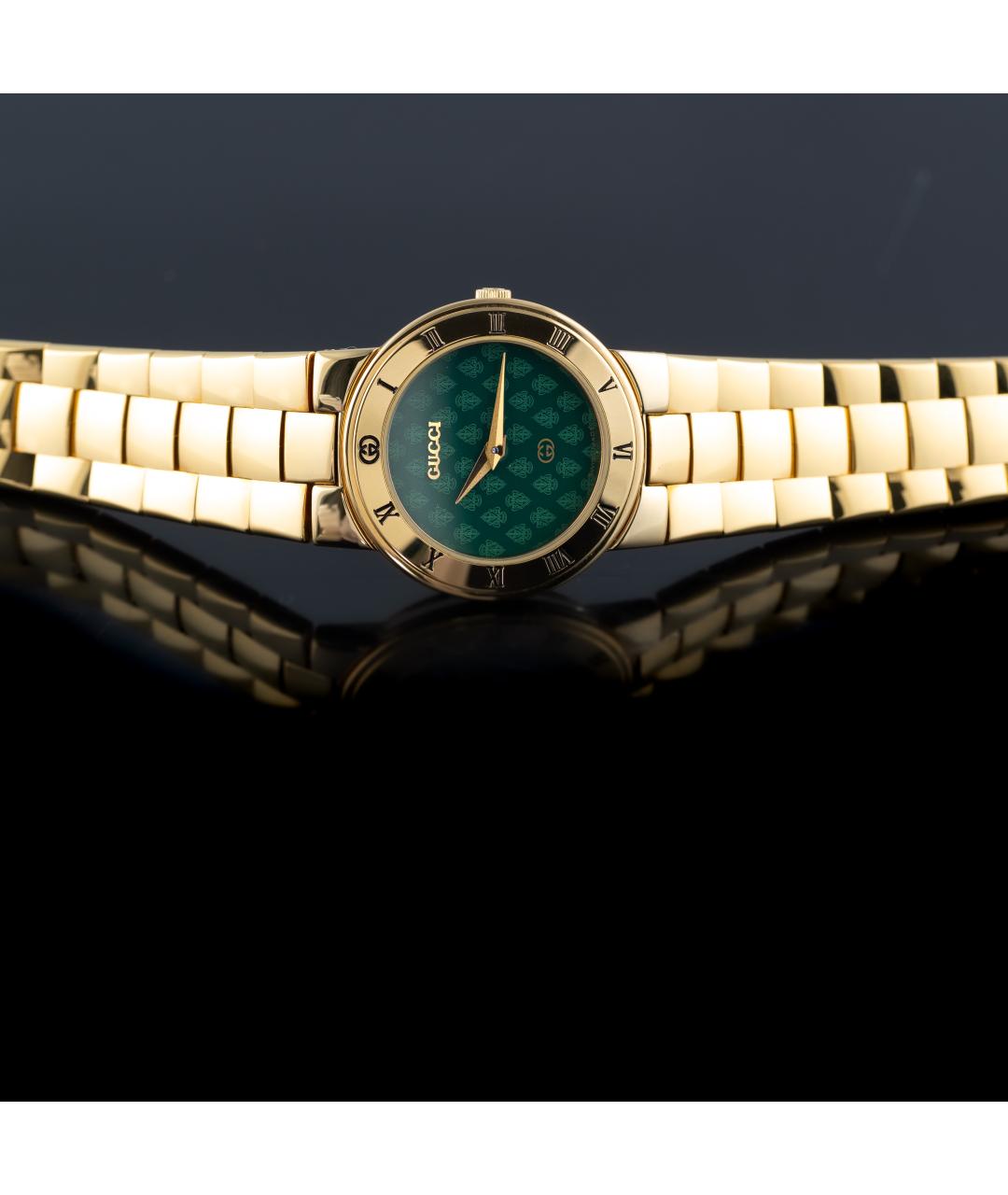GUCCI Желтые часы, фото 9