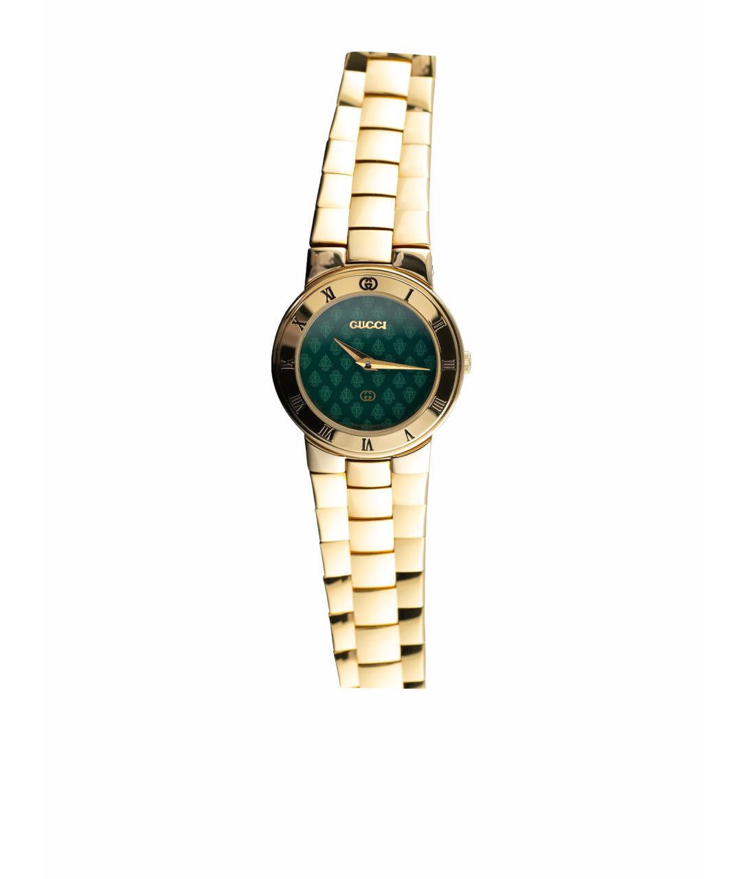 GUCCI Желтые часы, фото 1