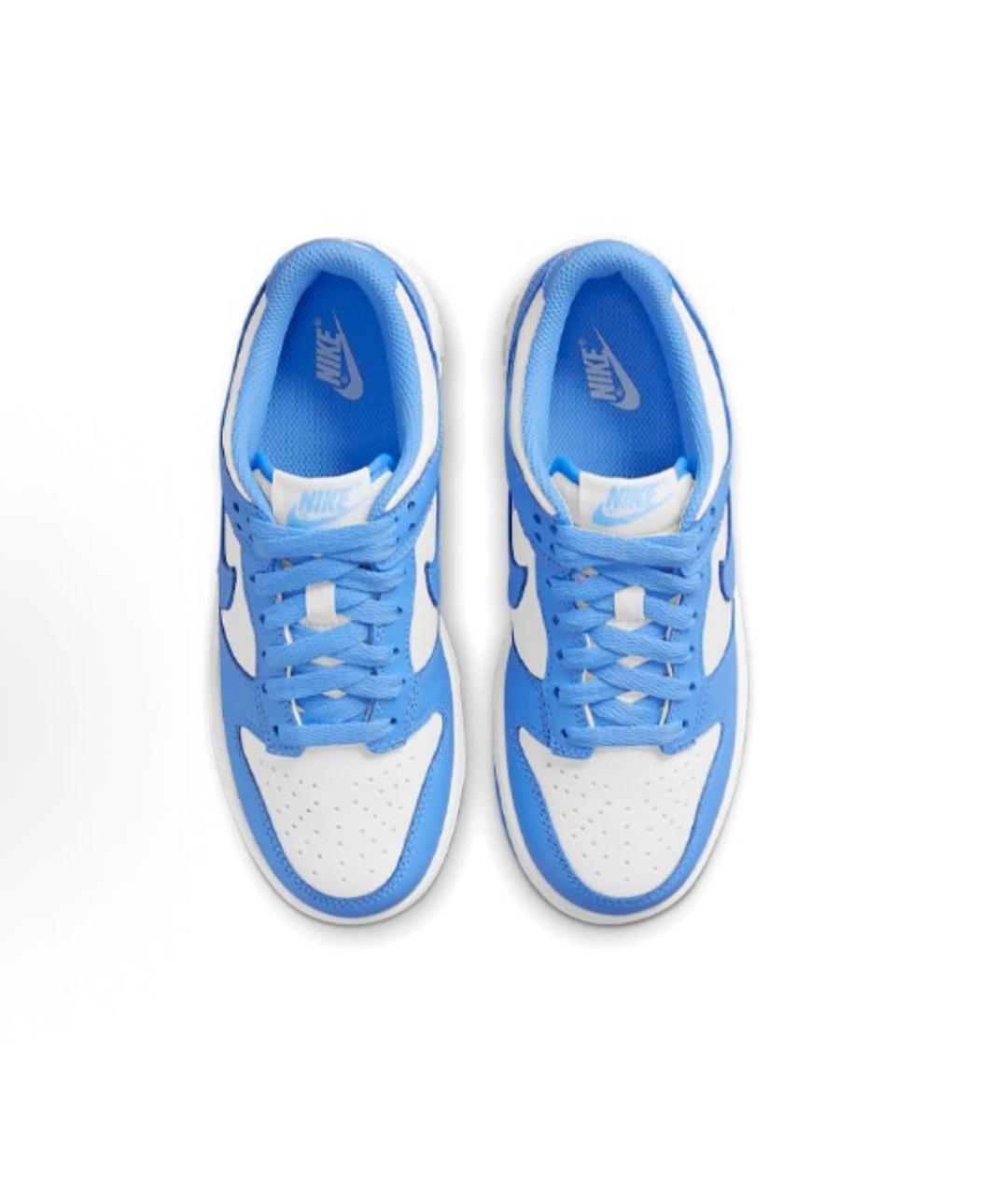NIKE Голубые кожаные кроссовки, фото 3