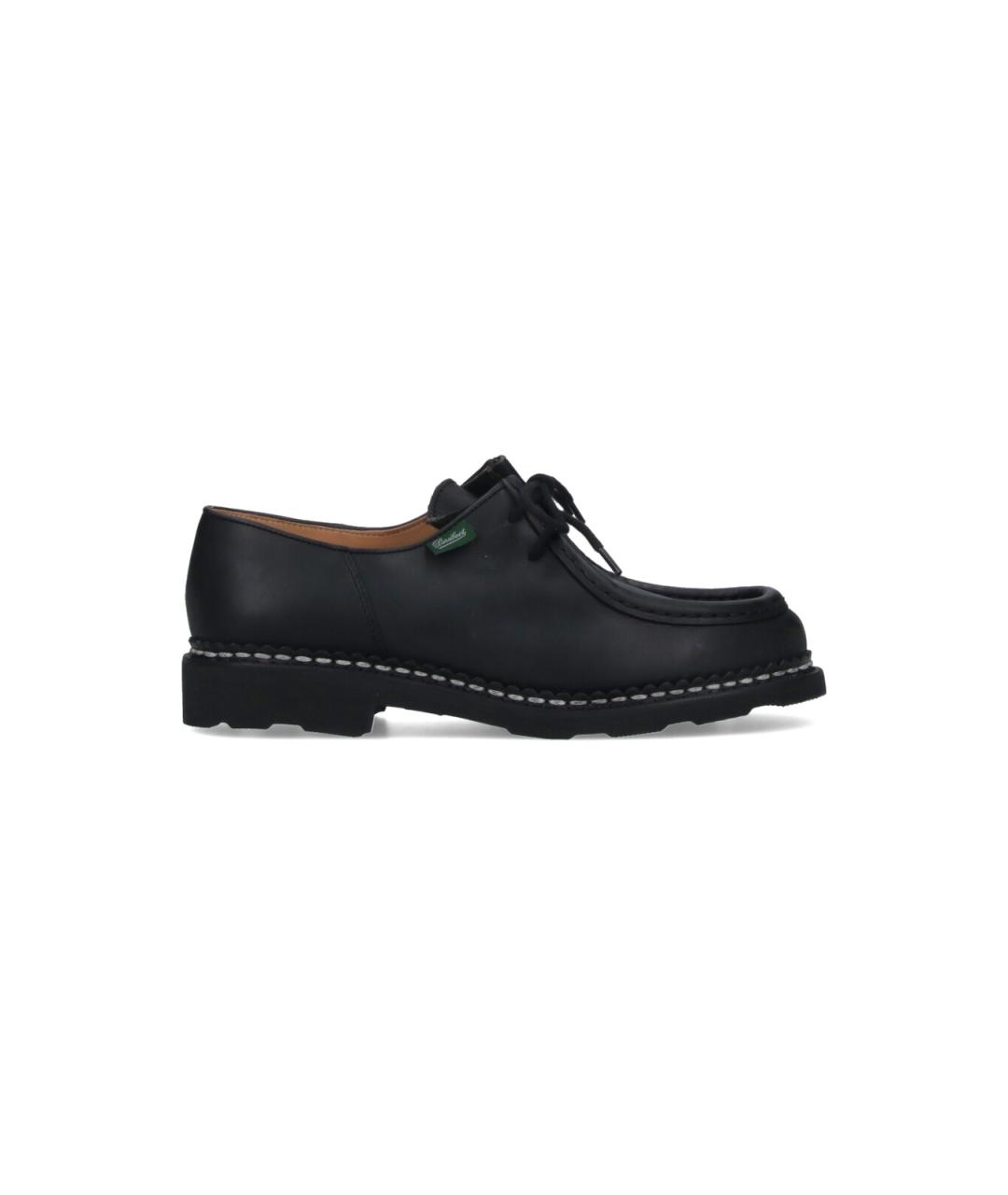 PARABOOT Черные кожаные ботинки, фото 6