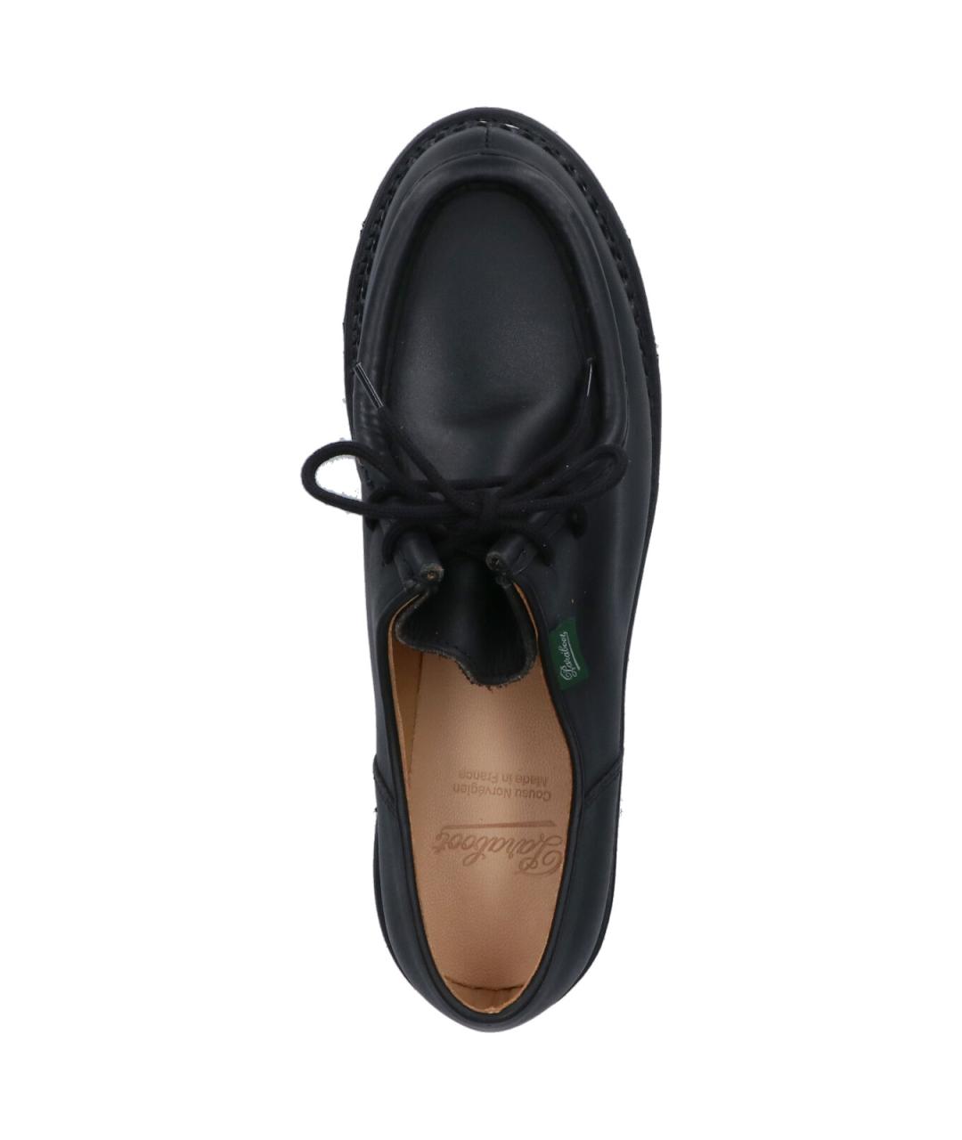 PARABOOT Черные кожаные ботинки, фото 5