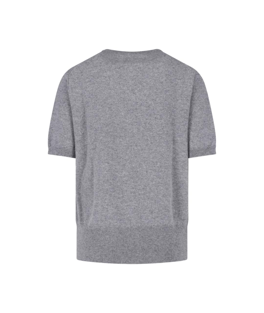 EXTREME CASHMERE Серый джемпер / свитер, фото 2