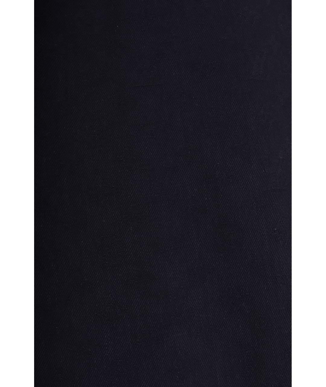 LOUIS VUITTON Темно-синие хлопковые прямые джинсы, фото 3