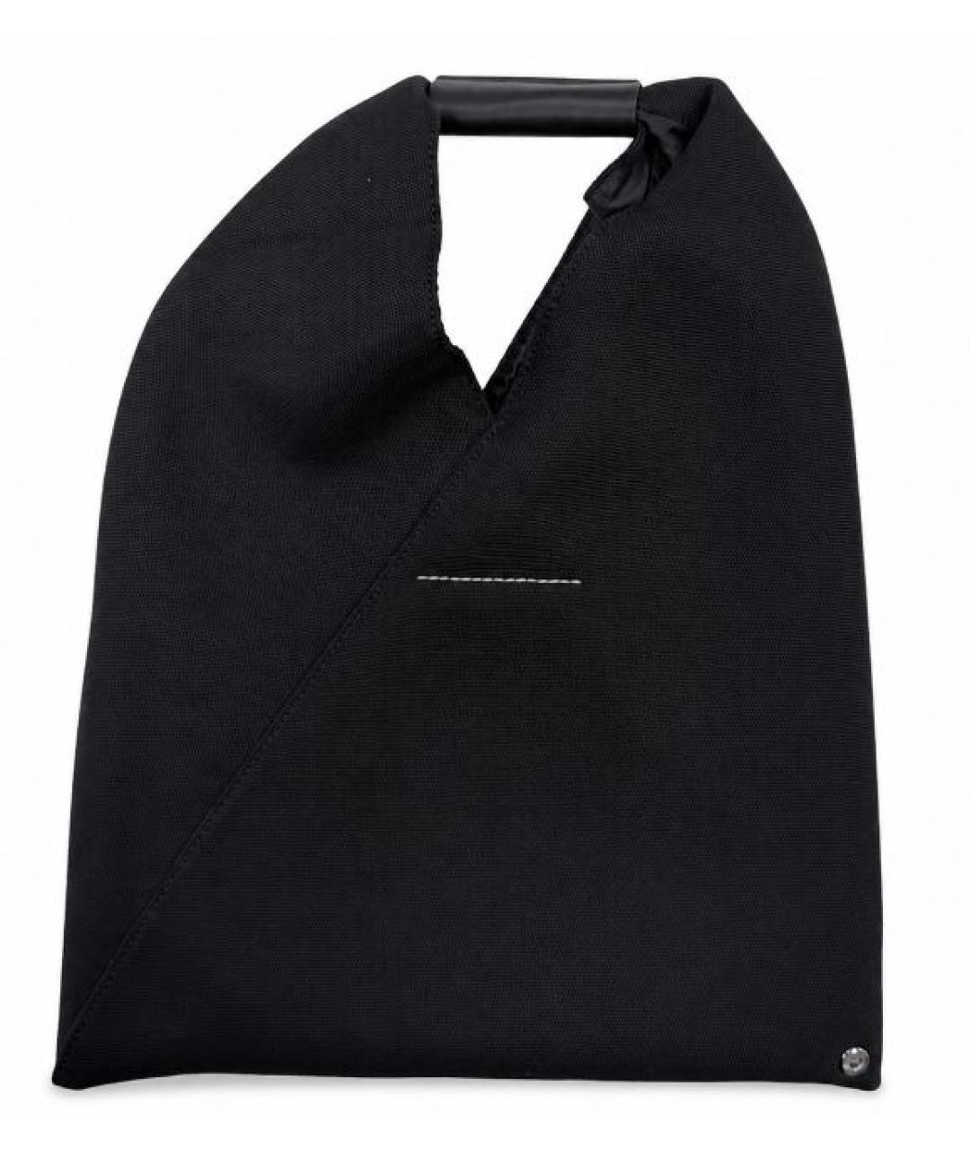 MM6 MAISON MARGIELA Черная сумка тоут, фото 2