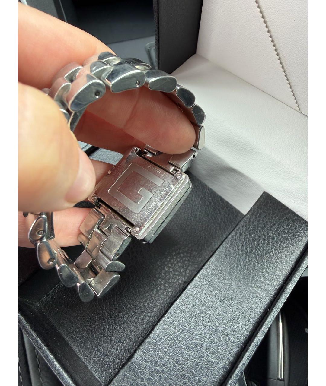 GUCCI Серебряные часы, фото 2