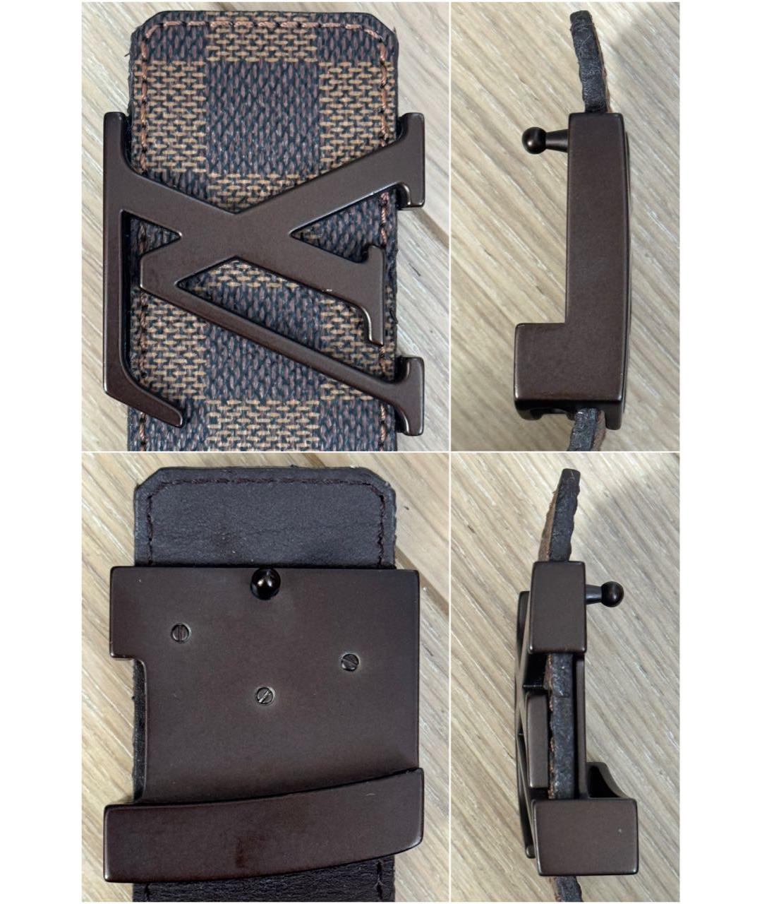 LOUIS VUITTON Коричневый ремень, фото 2