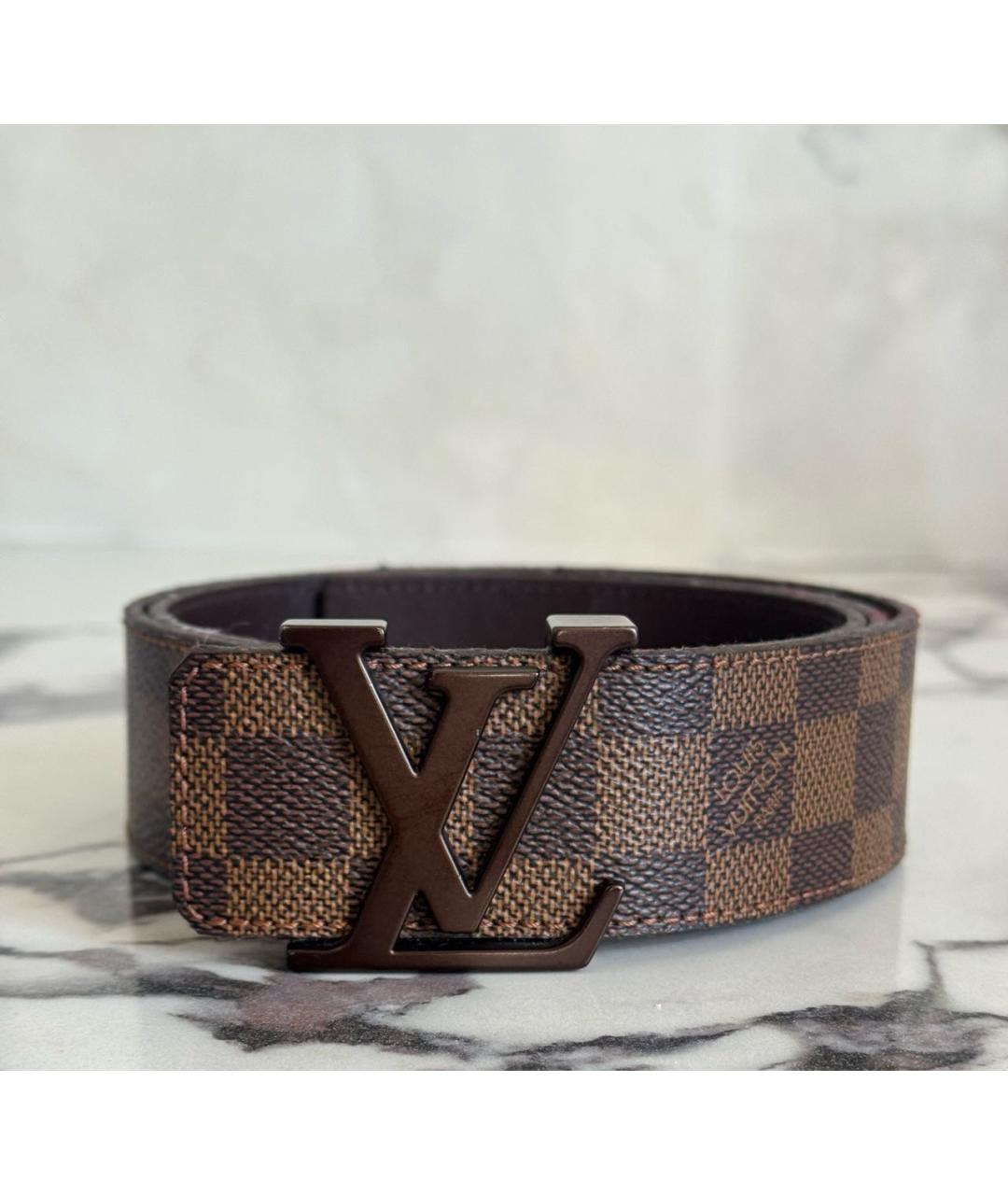 LOUIS VUITTON Коричневый ремень, фото 6