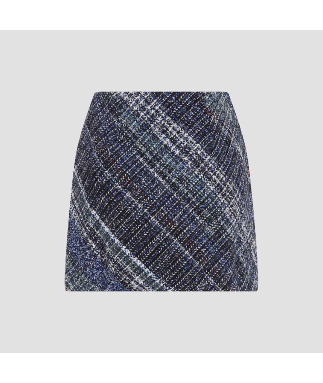 MISSONI Мульти шерстяная юбка мини, фото 3
