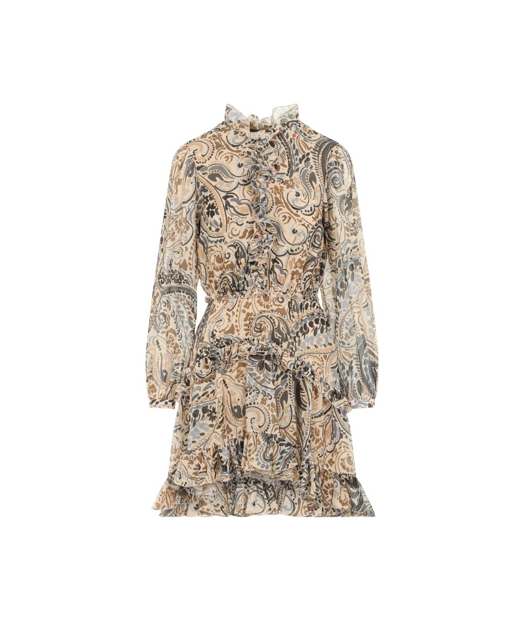 ETRO Мульти полиэстеровое платье, фото 1