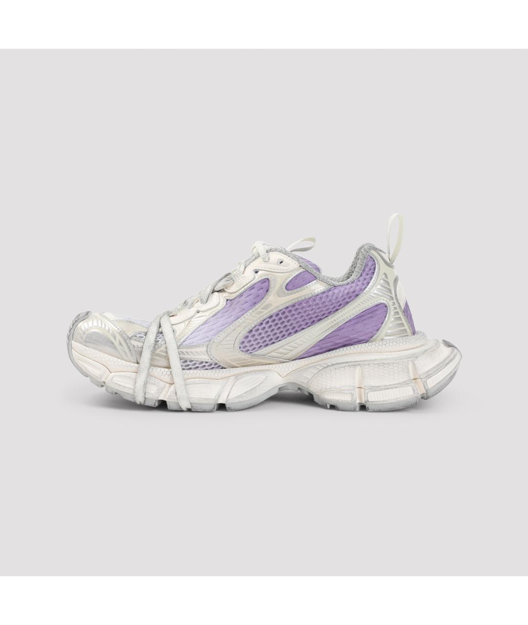 BALENCIAGA Фиолетовые синтетические кроссовки, фото 3