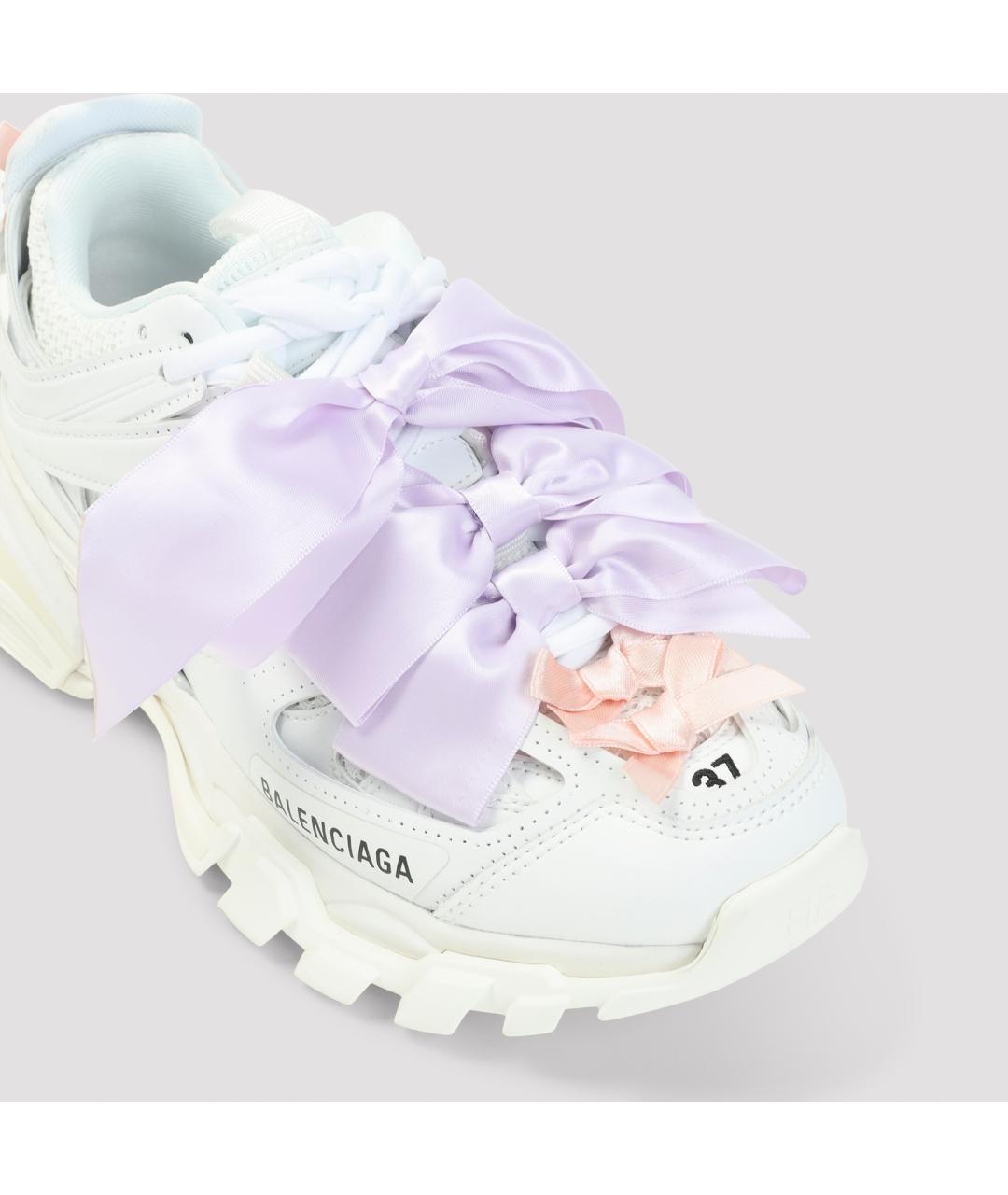 BALENCIAGA Бирюзовые кроссовки, фото 4