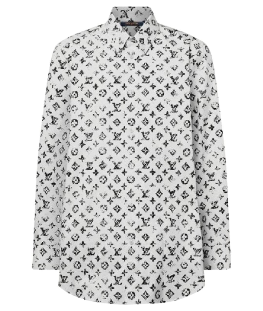 LOUIS VUITTON Белая хлопковая рубашка, фото 1