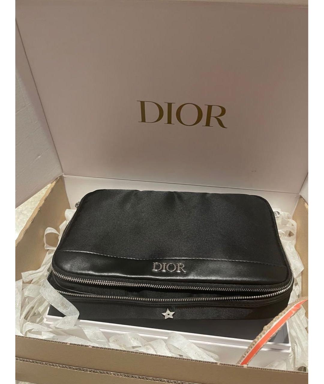 CHRISTIAN DIOR Черная косметичка, фото 5