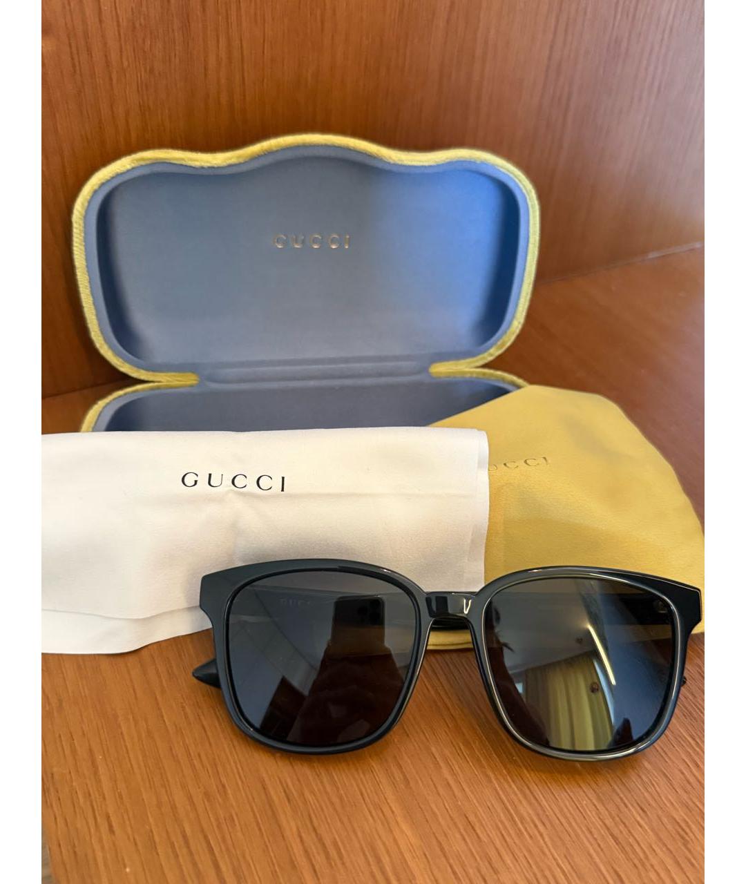 GUCCI Мульти пластиковые солнцезащитные очки, фото 6
