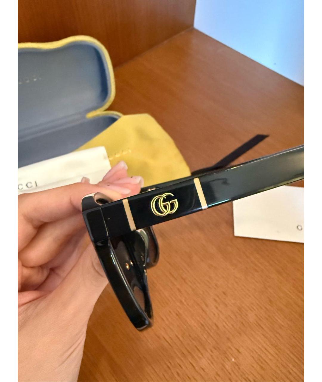 GUCCI Мульти пластиковые солнцезащитные очки, фото 2