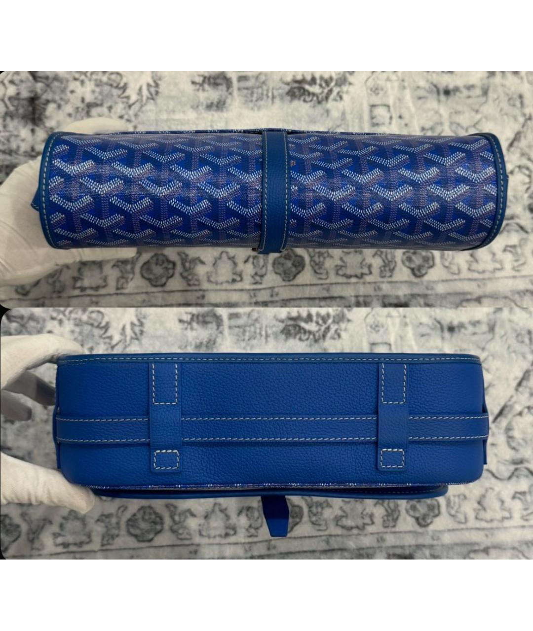 GOYARD Синяя сумка на плечо, фото 6