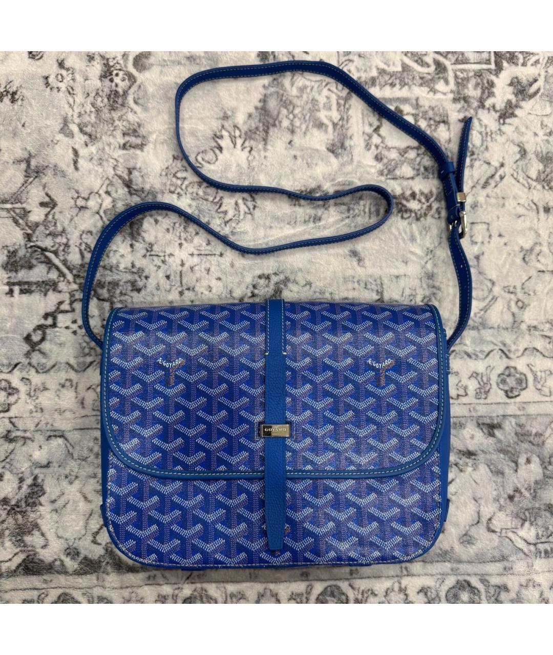GOYARD Синяя сумка на плечо, фото 2
