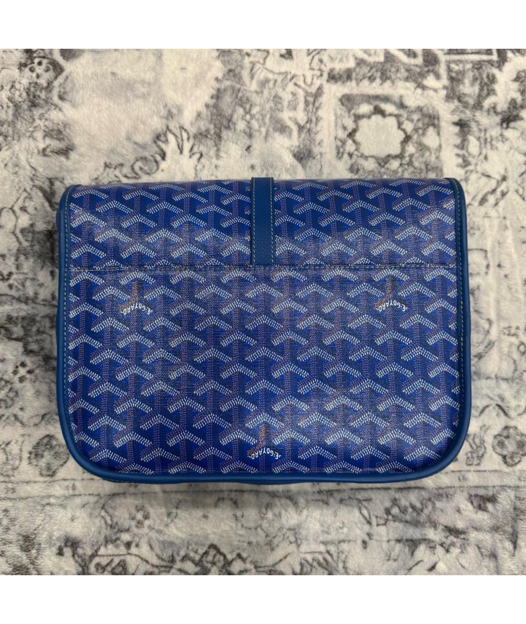 GOYARD Синяя сумка на плечо, фото 3