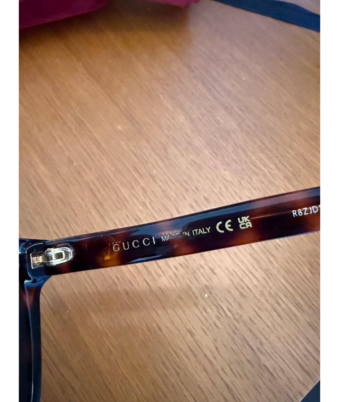 GUCCI Мульти пластиковые солнцезащитные очки, фото 3
