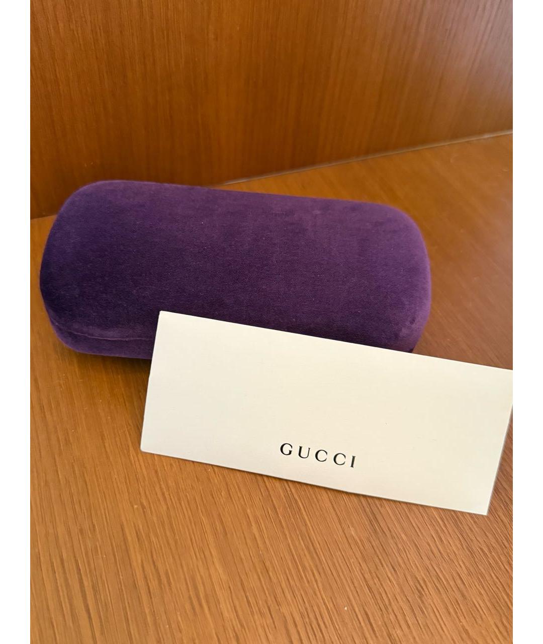 GUCCI Черные пластиковые солнцезащитные очки, фото 4