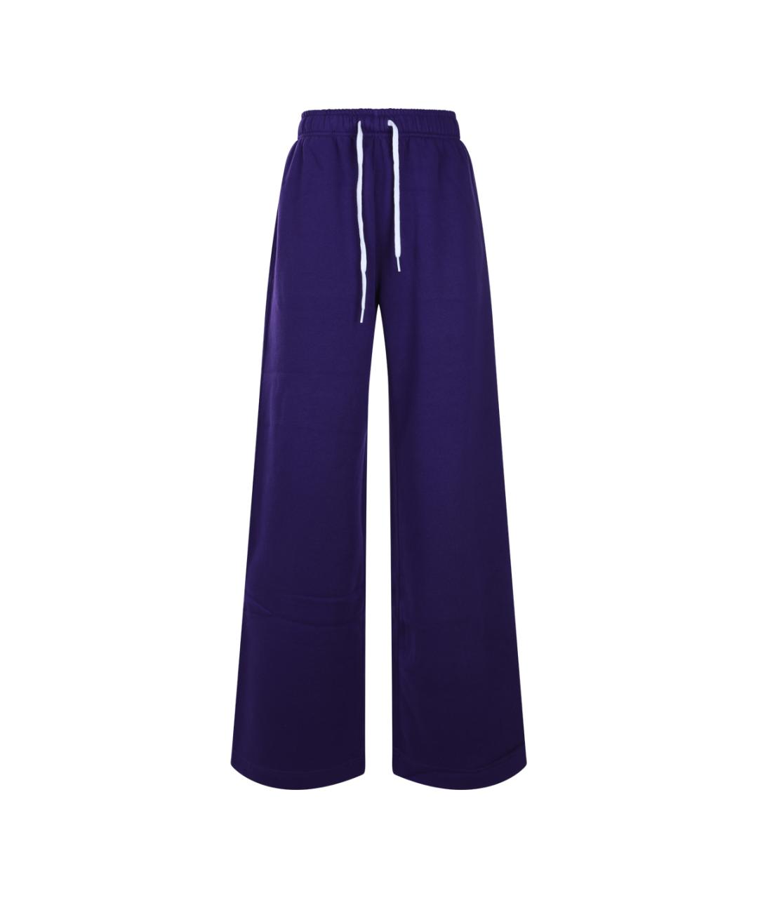 POLO RALPH LAUREN Фиолетовые хлопковые спортивные брюки и шорты, фото 1