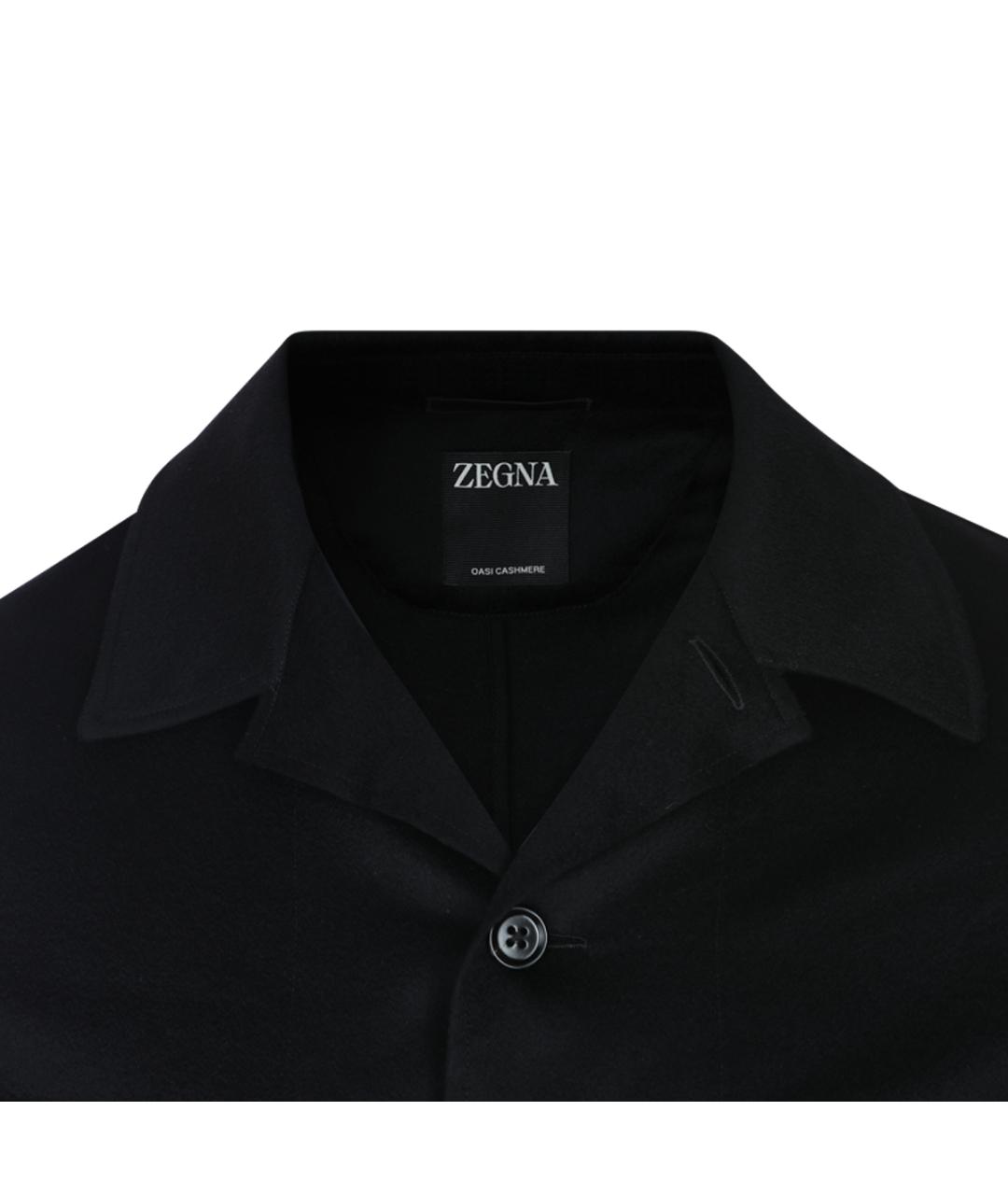 ZEGNA Черная шерстяная куртка, фото 6