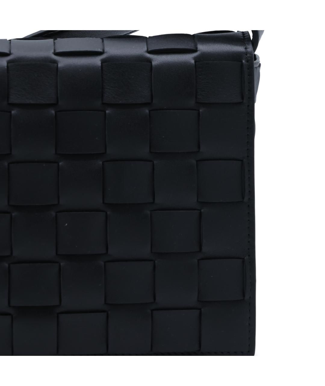 BOTTEGA VENETA Коричневая кожаная сумка на плечо, фото 8