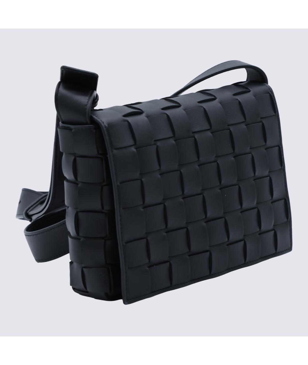 BOTTEGA VENETA Коричневая кожаная сумка на плечо, фото 3