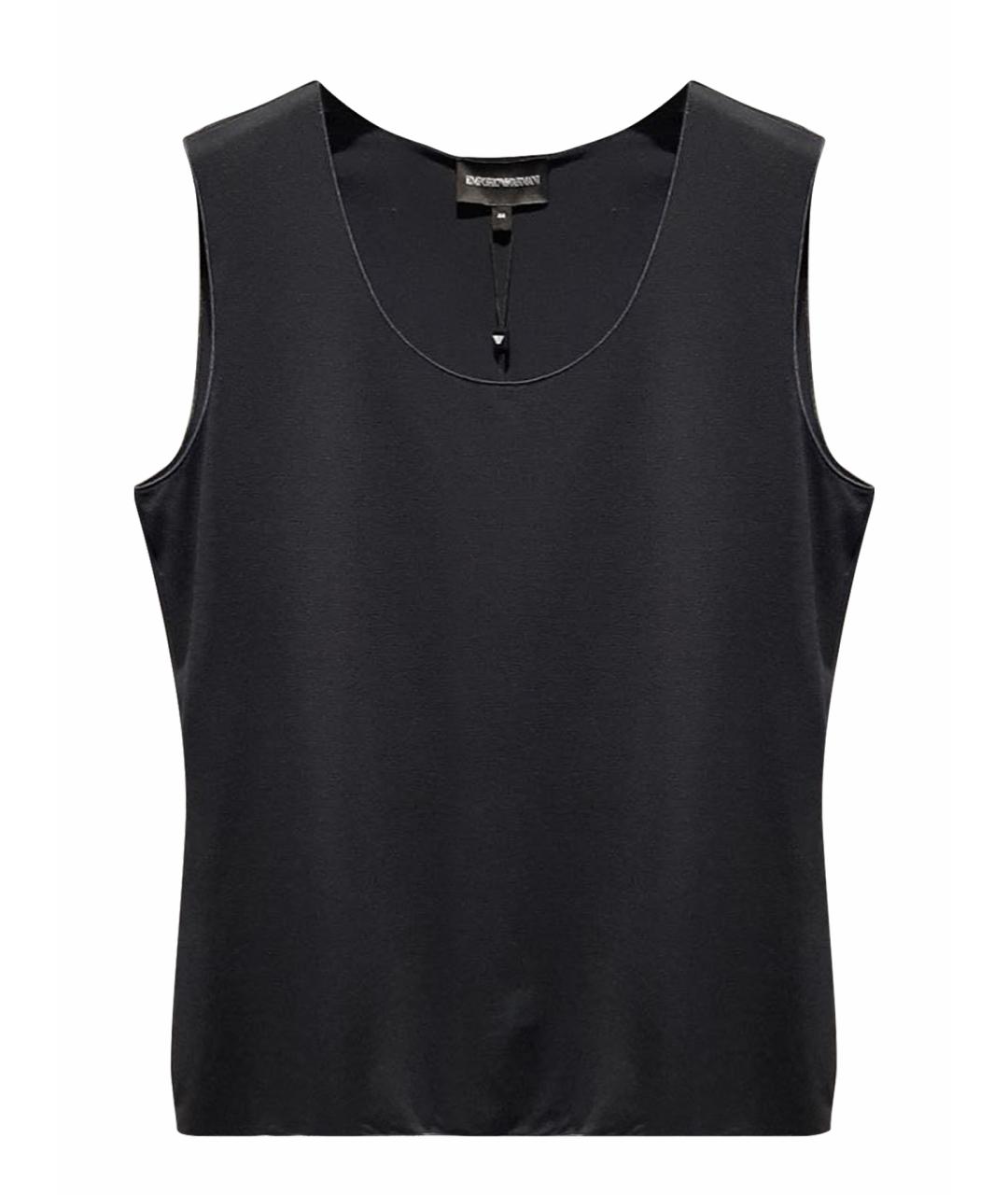 EMPORIO ARMANI Синяя майка, фото 1