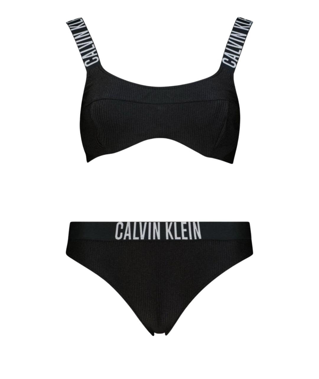 CALVIN KLEIN Черный купальник, фото 1