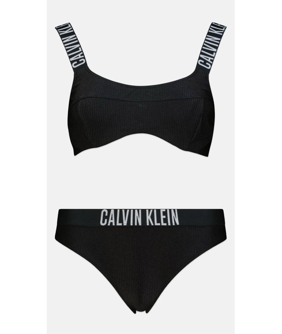 CALVIN KLEIN Черный купальник, фото 7