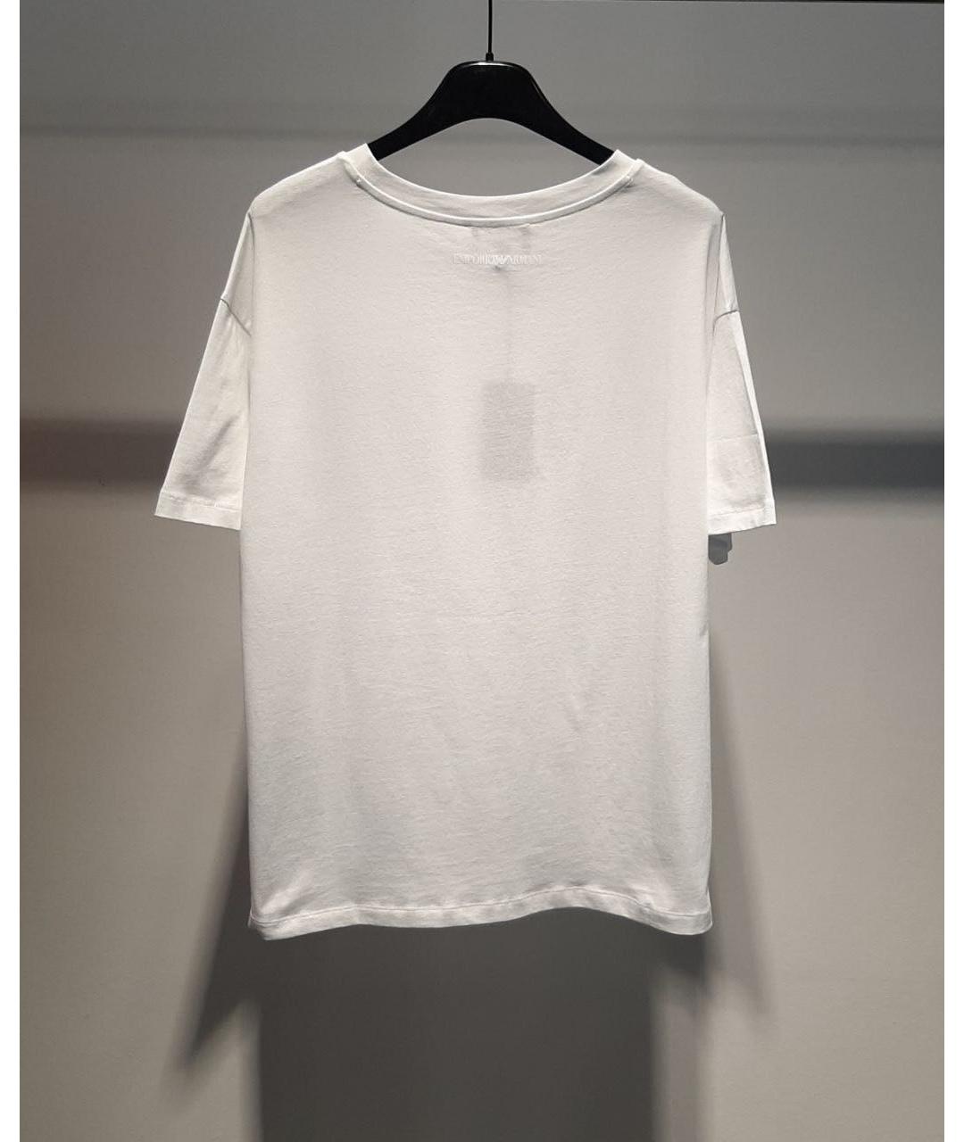 EMPORIO ARMANI Белая футболка, фото 2