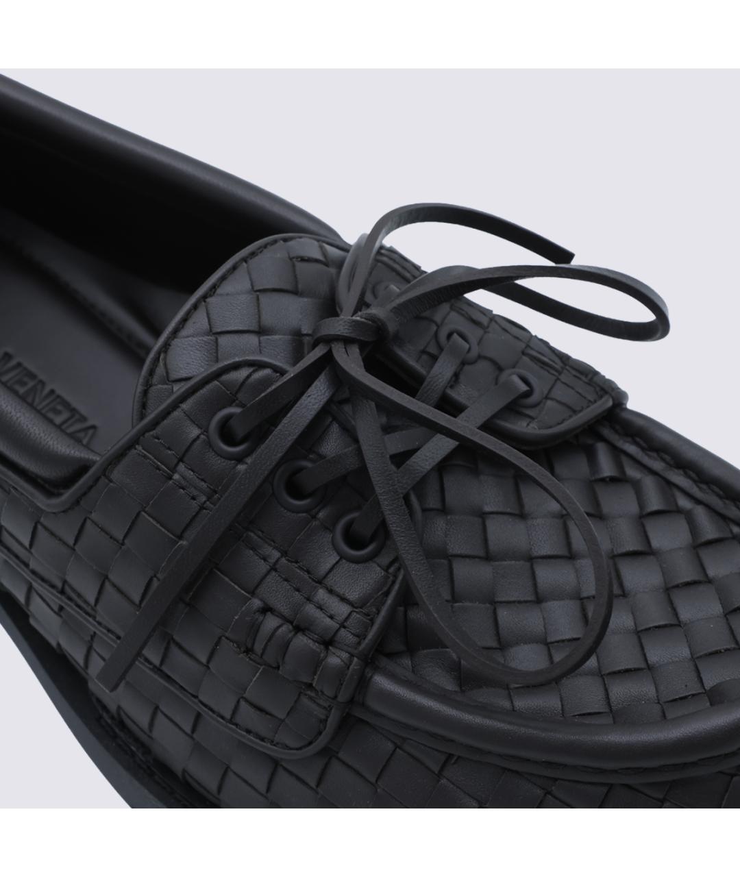 BOTTEGA VENETA Коричневые кожаные низкие ботинки, фото 7