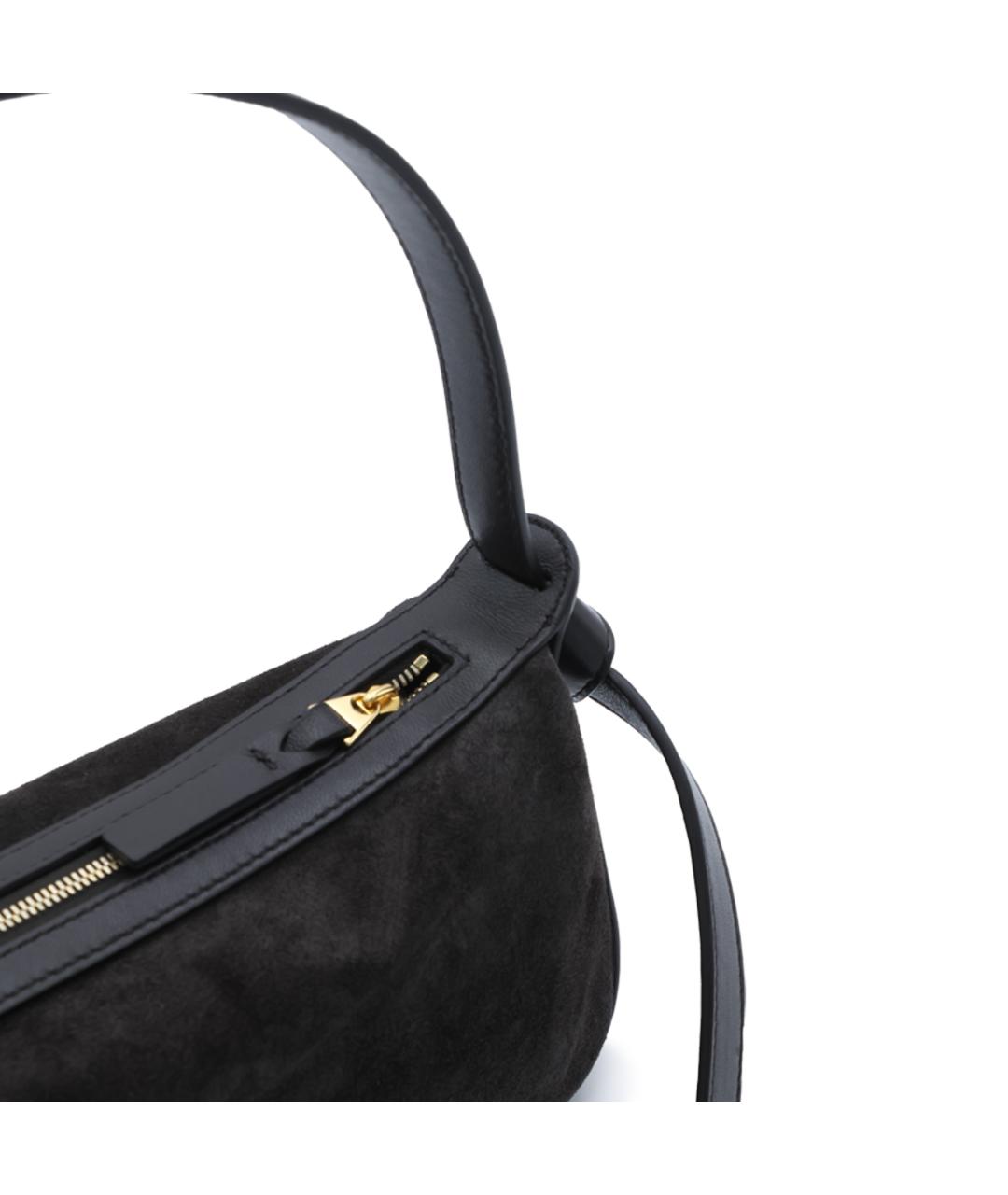 BOTTEGA VENETA Коричневая кожаная сумка через плечо, фото 8