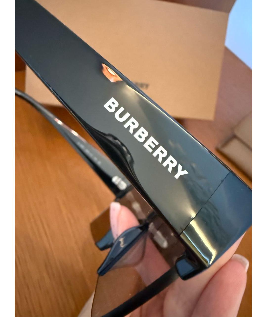BURBERRY Мульти пластиковые солнцезащитные очки, фото 2