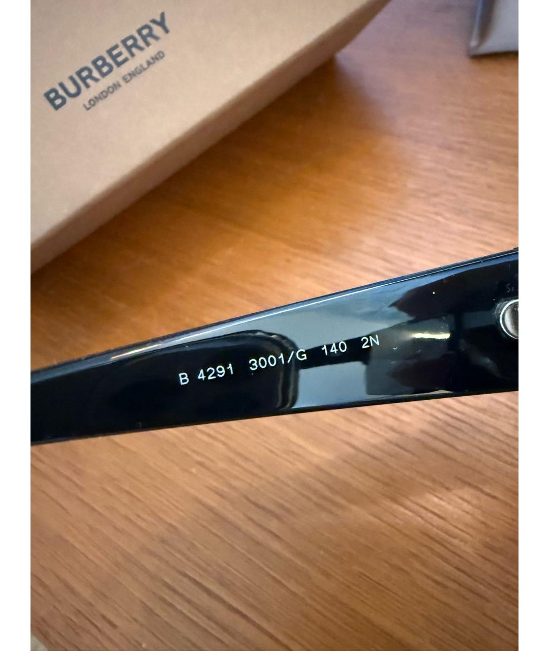 BURBERRY Мульти пластиковые солнцезащитные очки, фото 3